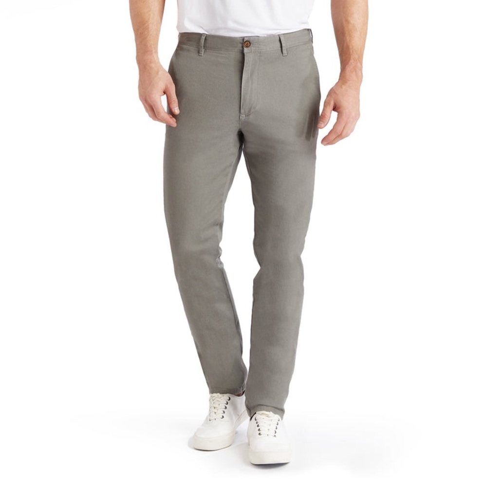 Men's Mott & Bow The Twill Chino Charles in Grey Size 33x30